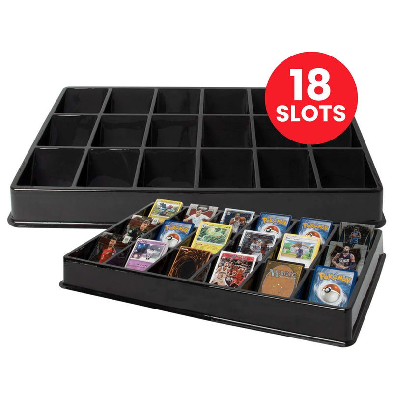 EVORETRO Card Sorting Tray – 18 Slots