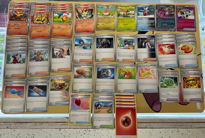 Pokémon TCG Deck (58 Cards) - Ethan's Typhlosion