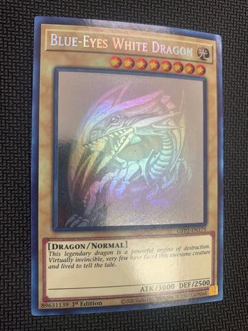 Blue Eyes White Dragon Ghost Rare Lightly Played 1st Edition GFP2-EN175 - Yu-Gi-Oh! Single Cards