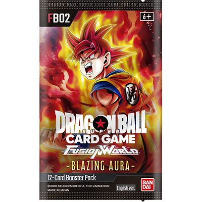 Blazing Aura Fusion World Set 02 Booster Pack - Dragon Ball Super: Fusion World