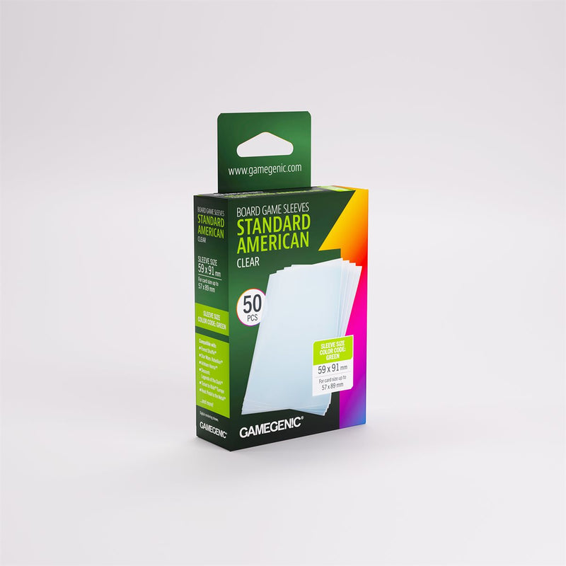 Sleeves: Gamegenic: Prime Standard American-Sized (50)