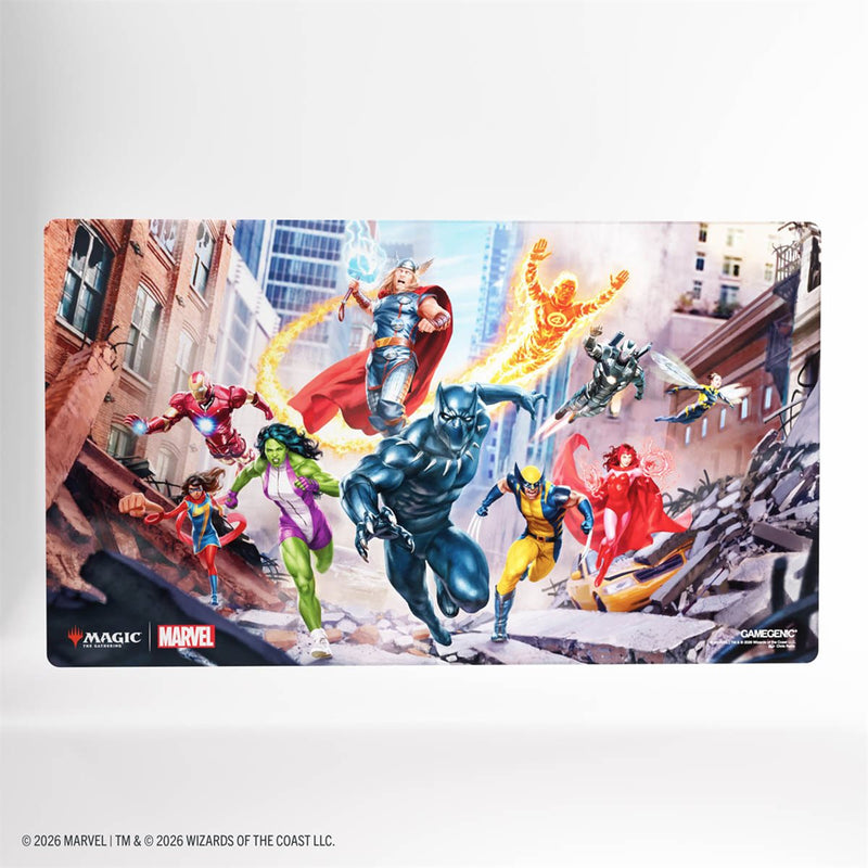 Gamegenic Shiny Playmat: Magic: The Gathering: Marvel Super Heroes