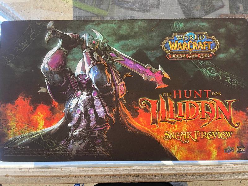World of Warcraft TCG: Hunt for Illidan Sneak Preview Playmat