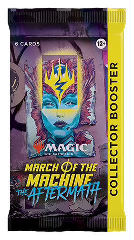 March of the Machine Aftermath Collector Booster Pack- Magic The Gathering