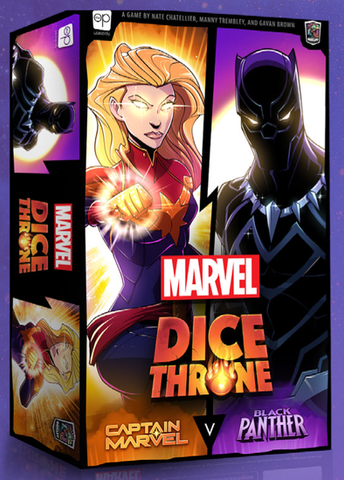 Marvel Dice Throne: Captain Marvel v. Black Panther