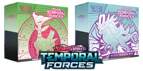 Temporal Forces Scarlet & Violet Elite Trainer Box - Pokemon TCG (Pre-Order)