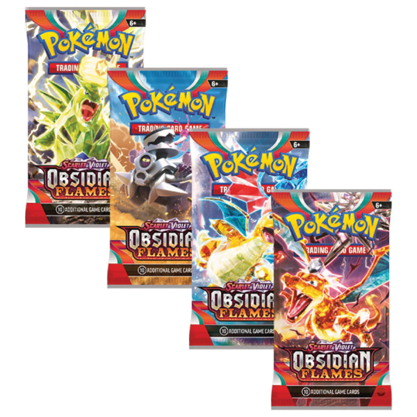 Obsidian Flames Scarlet & Violet Booster Pack - Pokemon TCG – Brimstone ...