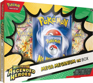 Pokemon - Mega Evolution - Ascended Heroes - Mega Meganium ex Box