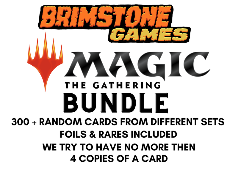 Brimstone Magic: The Gathering Card Bundle