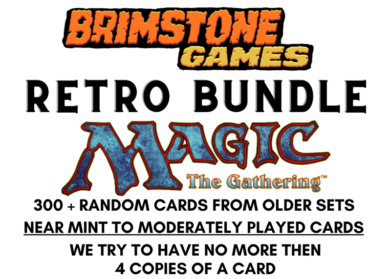 Brimstone *RETRO* Magic: The Gathering Card Bundle