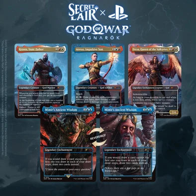 Magic: The Gathering - Playstation Secret Lair - God of War - Norse