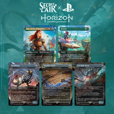 Magic: The Gathering - Playstation Secret Lair - Horizon Zero Dawn - Into the Forbidden Dawn