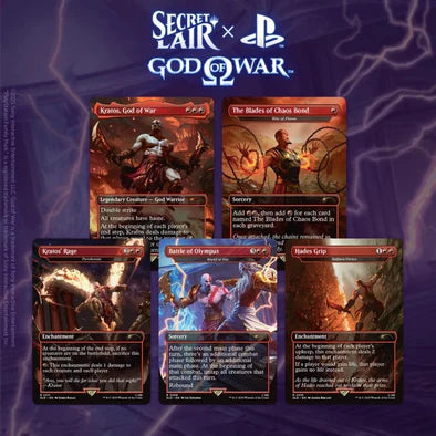 Magic: The Gathering - Playstation Secret Lair - God of War - Greek