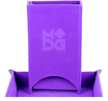 Fold Up Dice Tower - Purple
