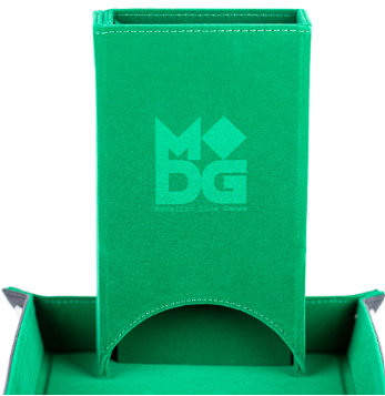 FOLD UP DICE TOWER GREEN