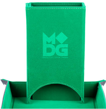 Fold Up Dice Tower - Green