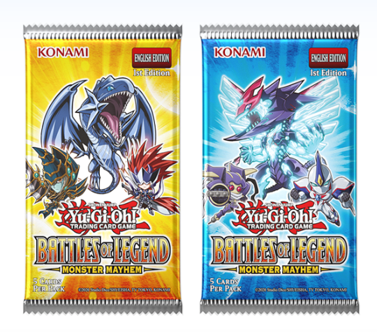 Battles of Legend: Monster Mayhem Booster Pack - Yu-Gi-Oh!