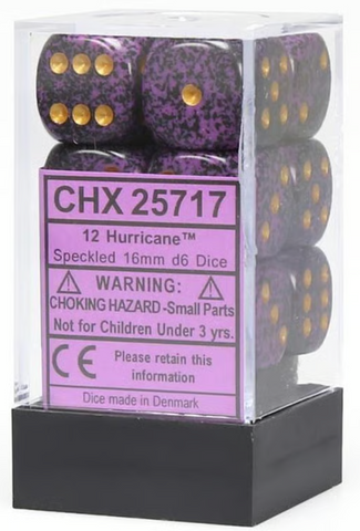 SPECKLED 12D6 HURRICANE 16MM