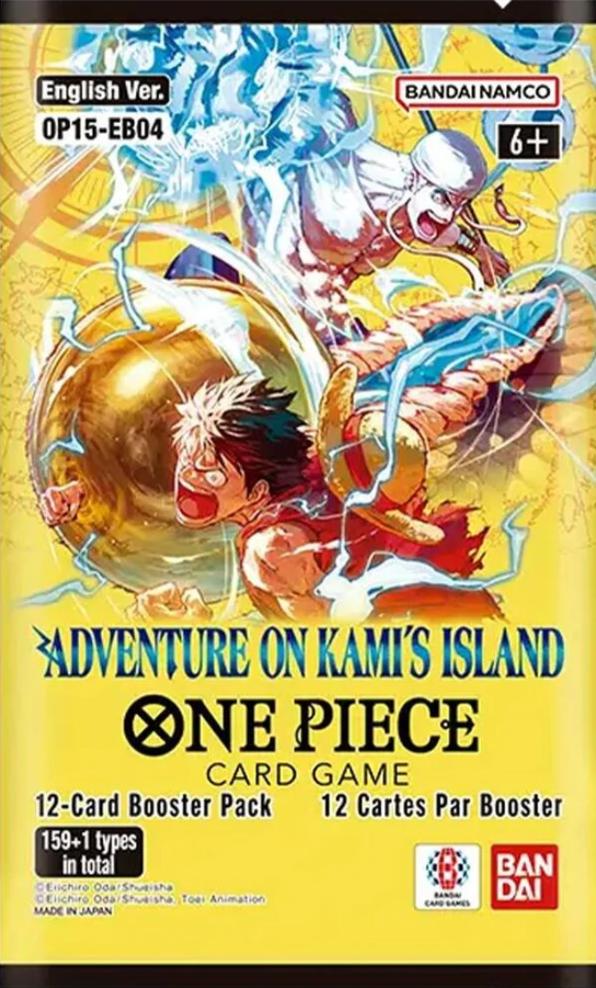 ONE PIECE CG OP-15 ADVENTURE ON KAMI'S ISLAND BOOSTER PACK