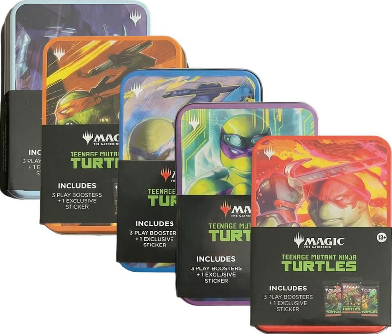 Teenage Mutant Ninja Turtles Tins - Magic The Gathering