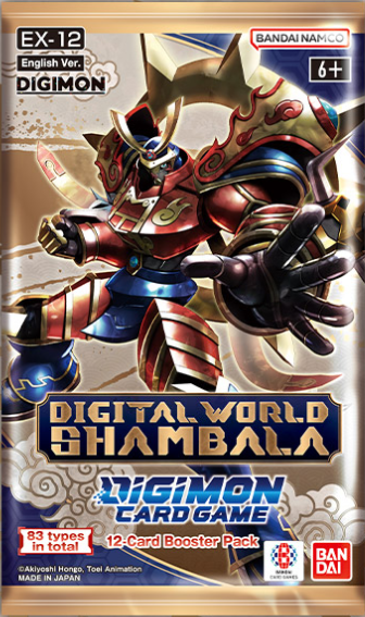 Digital World Shambala Booster Pack - Digimon TCG