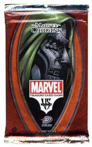 Marvel VS System Trading Card Game Marvel Origins (1st ed) Booster Pack