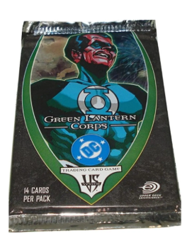 DC VS System Trading Card Game Green Lantern Corps Booster Pack