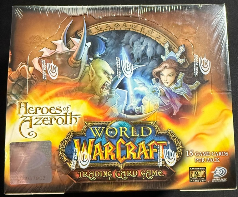 World of Warcraft TCG - Heroes of Azeroth Booster Box (Factory Sealed)