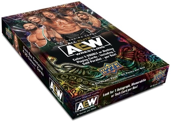 AEW All Elite Wrestling 2023 Hobby Box