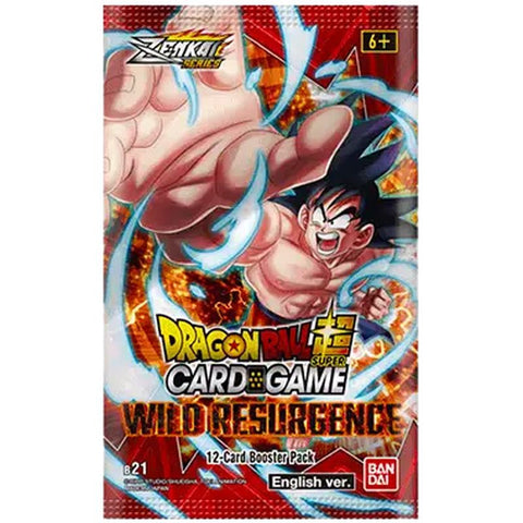 Wild Resurgence Booster Pack - Dragon Ball Super MASTERS TCG