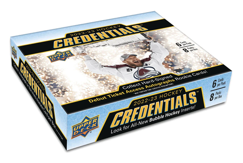 Credentials Hockey 2022-23 Hobby Box - Upper Deck