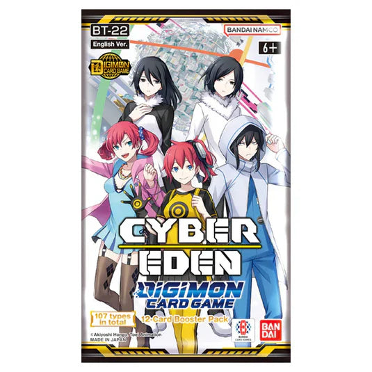 Cyber Eden Booster Pack - Digimon TCG