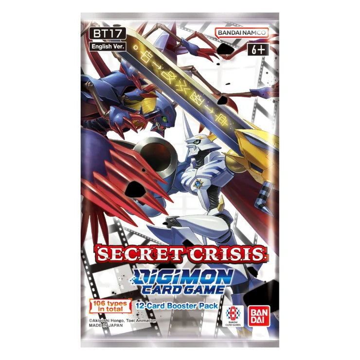 Secret Crisis Booster Pack - Digimon TCG