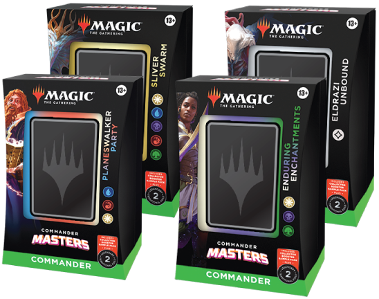 Commander Masters Commander Deck - Magic: The Gathering (Limit 1 of ea)
