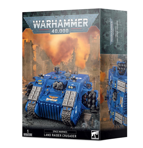 Space Marines Land Raider Crusader and Redeemer