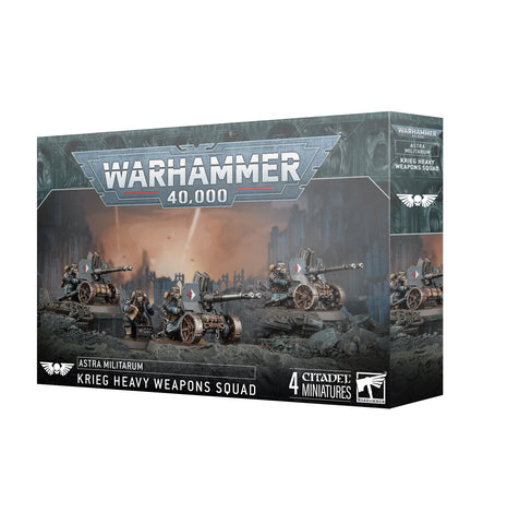 Astra Militarum: Krieg Heavy Weapons Squad (PRE ORDER)