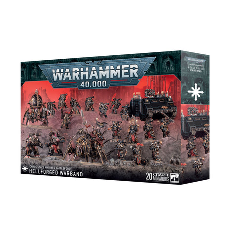 Chaos Space Marine Battleforce: Hellforged Warband
