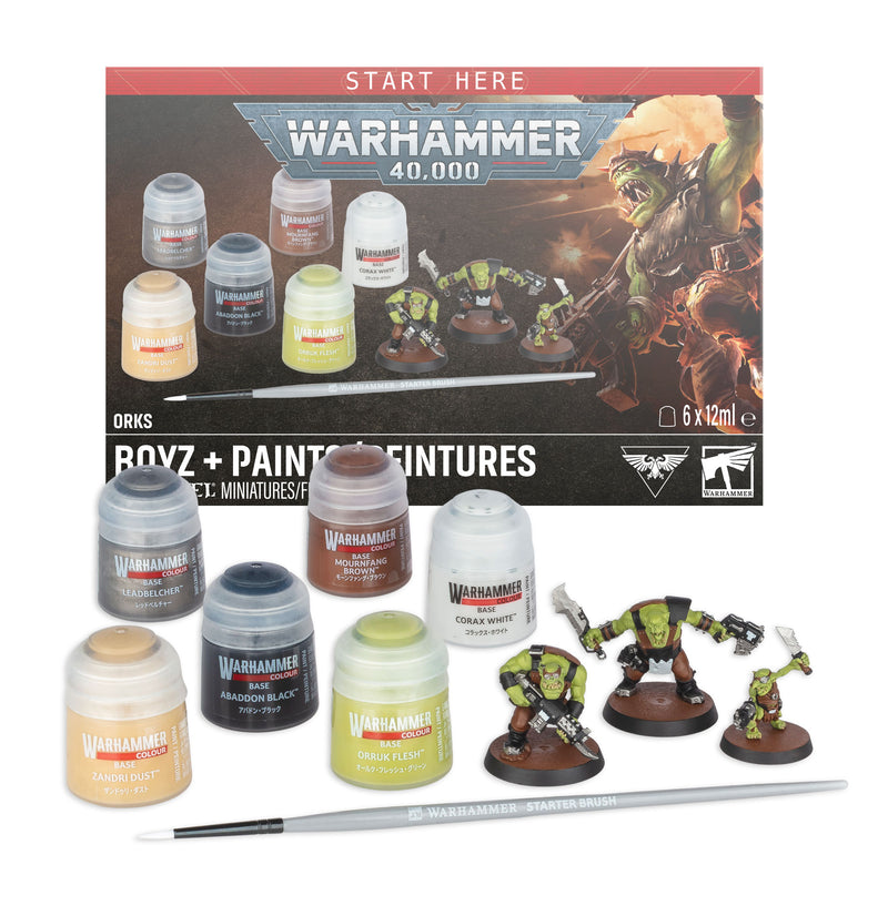 Orks Plus Paints