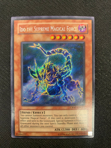 Ido The Supreme Magical Force Secret Rare Unlimited Edition CRMS-EN096 - Yu-Gi-Oh! Single Cards
