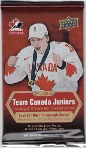 2023 Team Canada Juniors Hockey Single Pack (from Blaster)