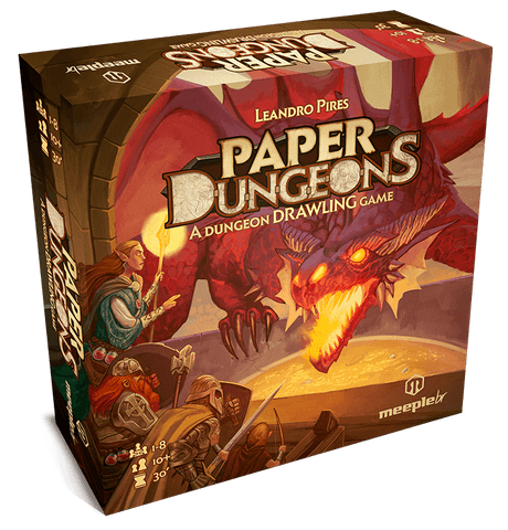 Paper Dungeons: A Dungeon Scrawler Game