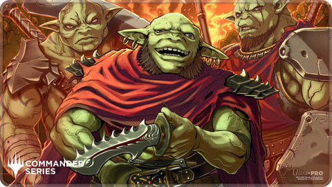 Ultra Pro Playmat Premium Black Stitched - Krenko