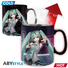 HATSUNE MIKU MUG HEAT CHANGE 16OZ