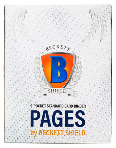 BECKETT SHIELD PAGES 9 POCKET 100CT