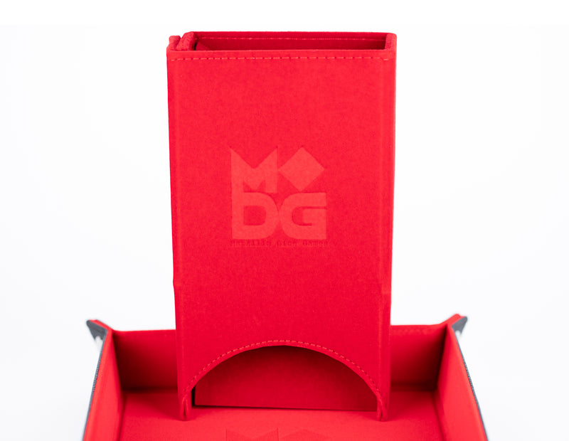 Fold Up Dice Tower - Red