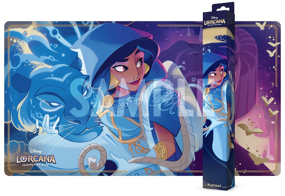 DISNEY LORCANA PLAYMAT SET 10 JASMINE Brimstone Games DISNEY LORCANA PLAYMAT SET 10 JASMINE Brimstone Games