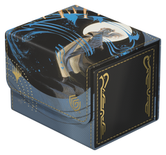 UG DECK CASE SIDEWINDER 100+ XENOSKIN MTG SECRETS OF STRIXHAVEN - BLUE MYTHIC 1 (ALT ART)