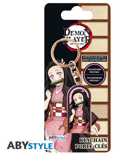 DEMON SLAYER KEYCHAIN LENTICULAR NEZUKO S2