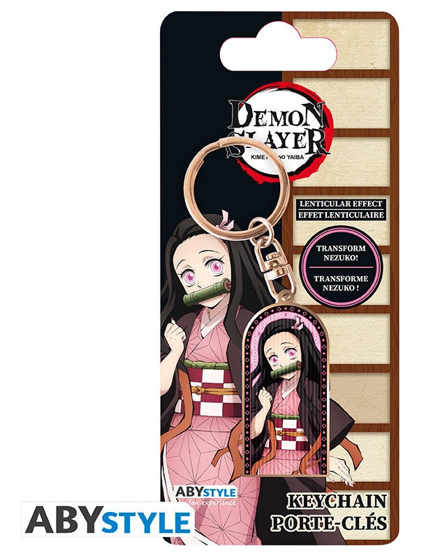 DEMON SLAYER KEYCHAIN LENTICULAR NEZUKO S2