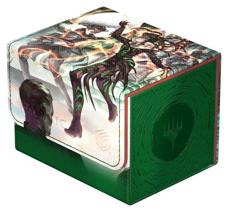 UG DECK CASE SIDEWINDER 100+ XENOSKIN MTG REALITY FRACTURE - VRASKA PETRIFYING ASSASSIN